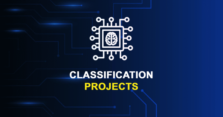 Classification Projects for ME, MTech, and PhD Students