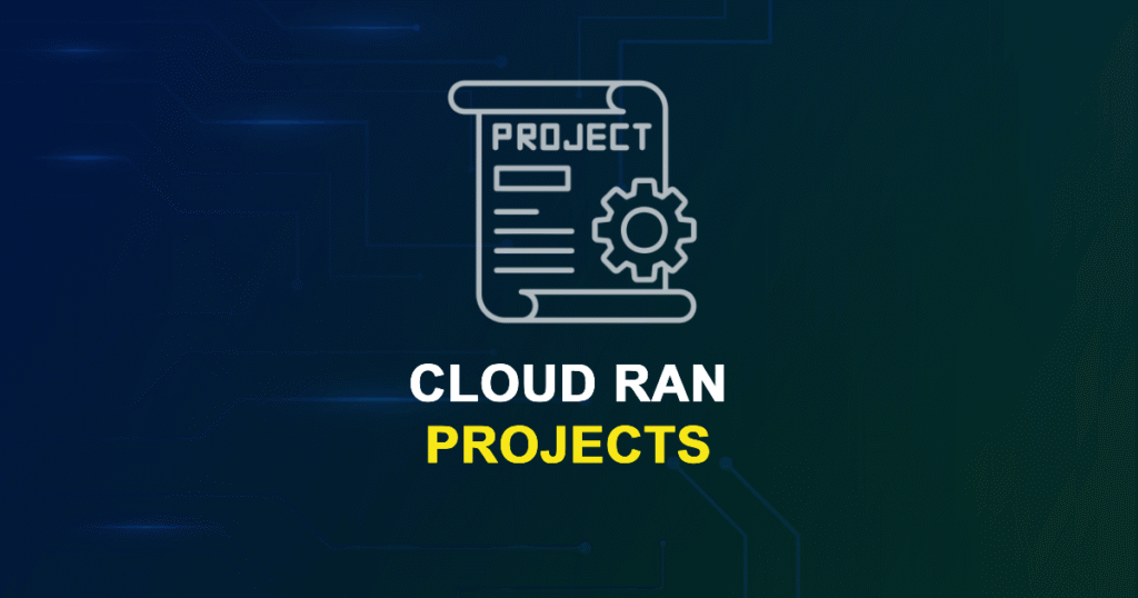 Cloud RAN Projects and Research Topics with source code