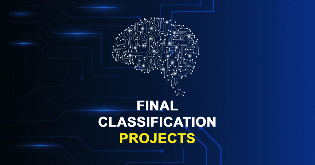 Final Classification Projects for MTech with Source Code