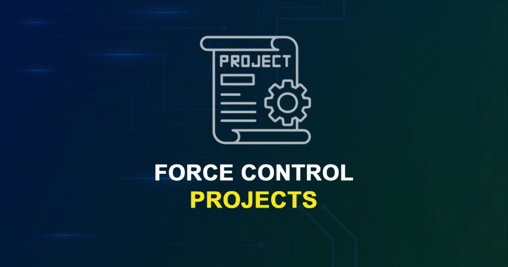 Force Control Projects & Research Ideas with source code