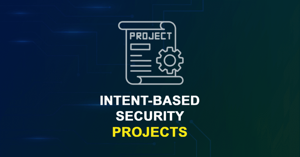Intent-Based Security Projects for ME, MS, MTech, PhD Students