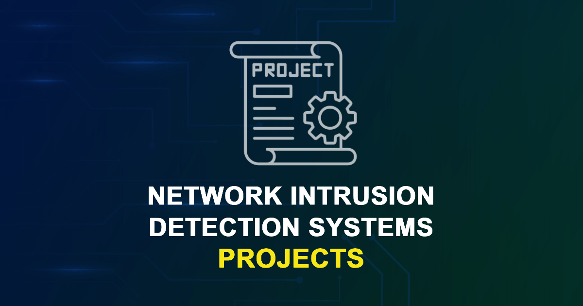 keynotes about building network intrusion detection... Network Intrusion Detection Systems Projects for MTech, MS & PhD ...