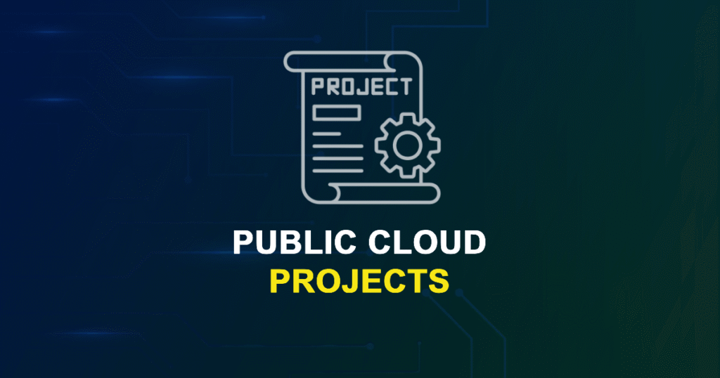 Public Cloud Projects for Engineering Students