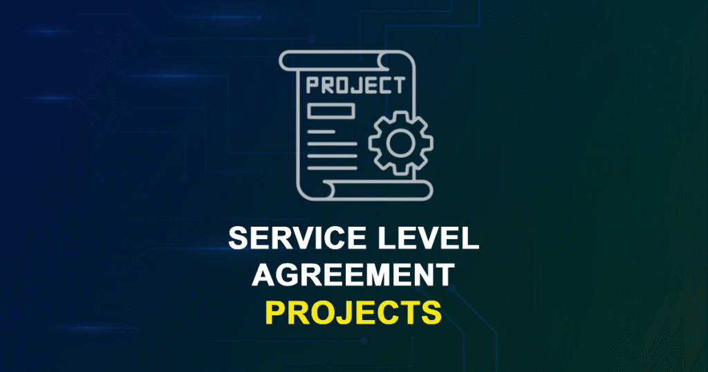 Service Level Agreement Projects for Engineering Students