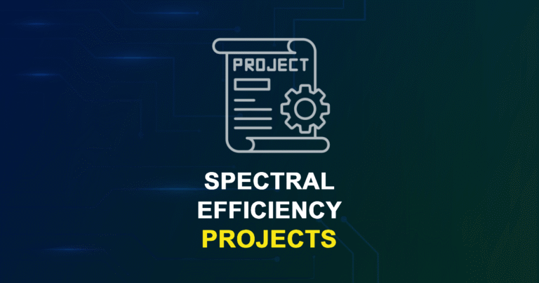 Spectral Efficiency Projects for MS MTech and Research Students
