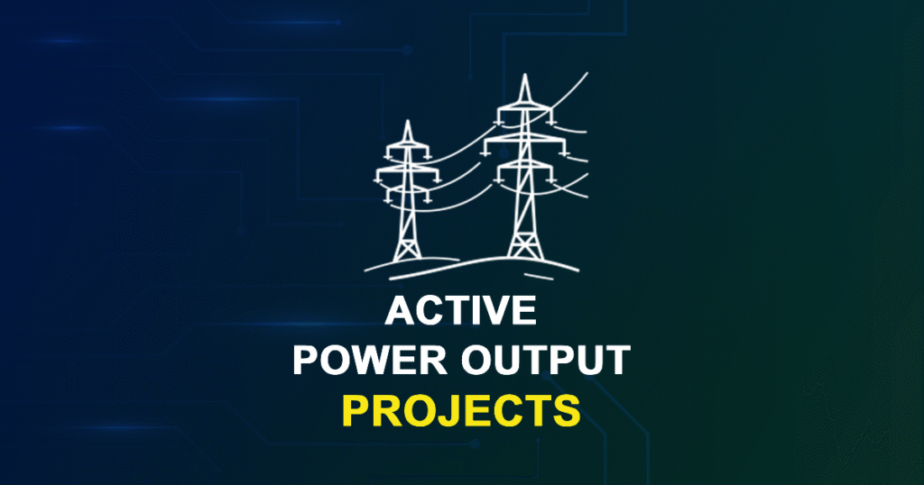 Active Power Output Projects for MTech, MS & PhD Students