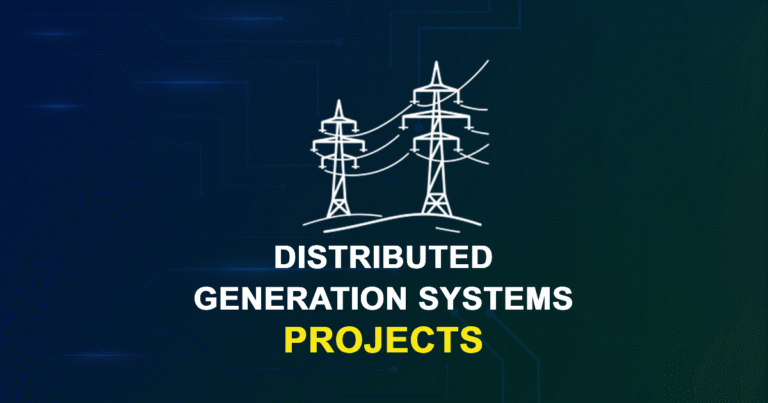 Distributed Generation Systems Projects with source code