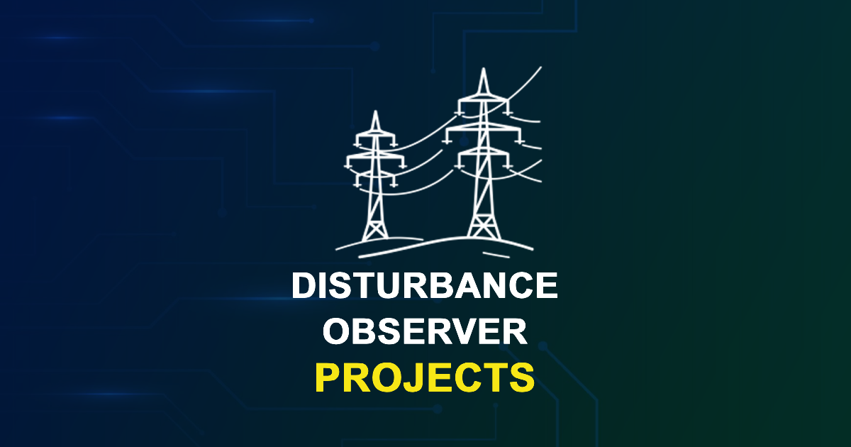 Disturbance Observer Projects for ME, MTech with Source Code