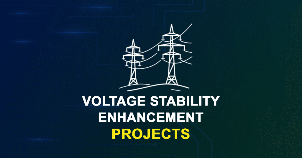 Voltage Stability Enhancement Projects with source code
